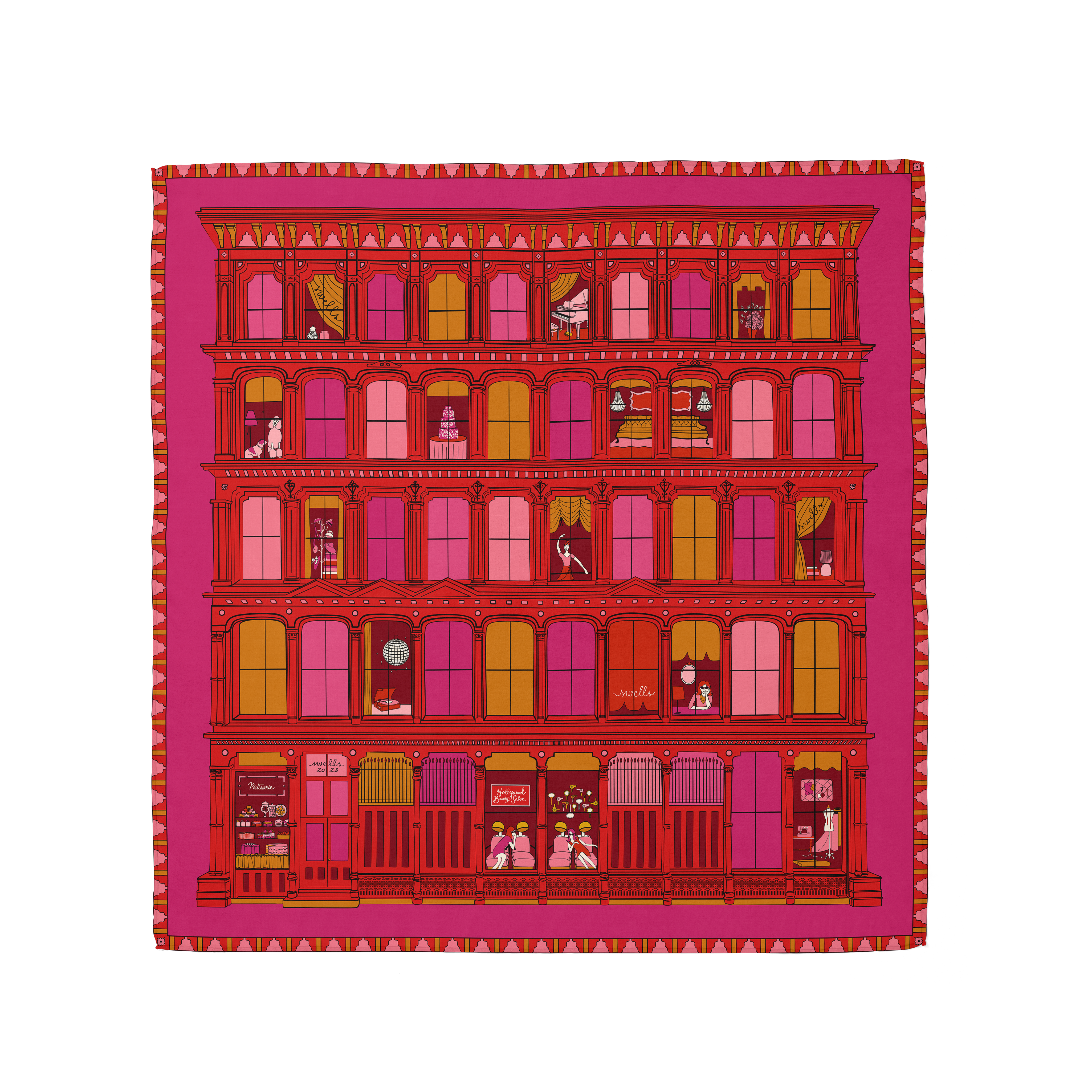 Swells and the City Scarf