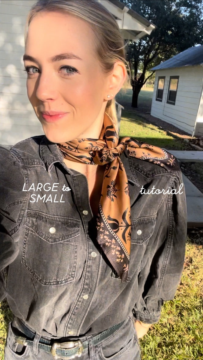 making your large become small...