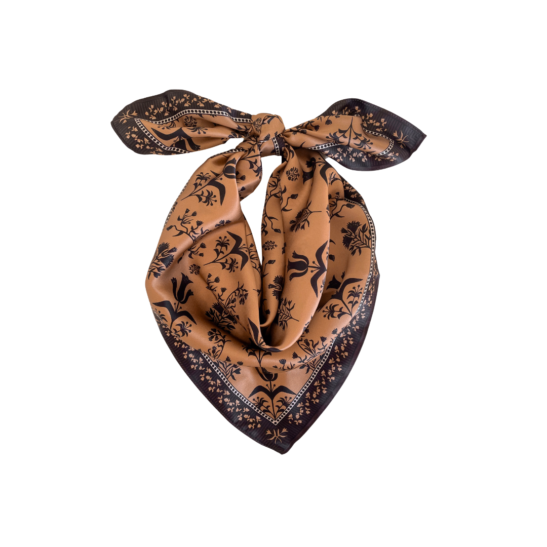 Pepper Block Print Scarf