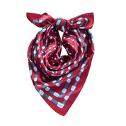 Crimson + Grey Scarf