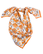 Orange + White + Grey Checkerboard Gameday