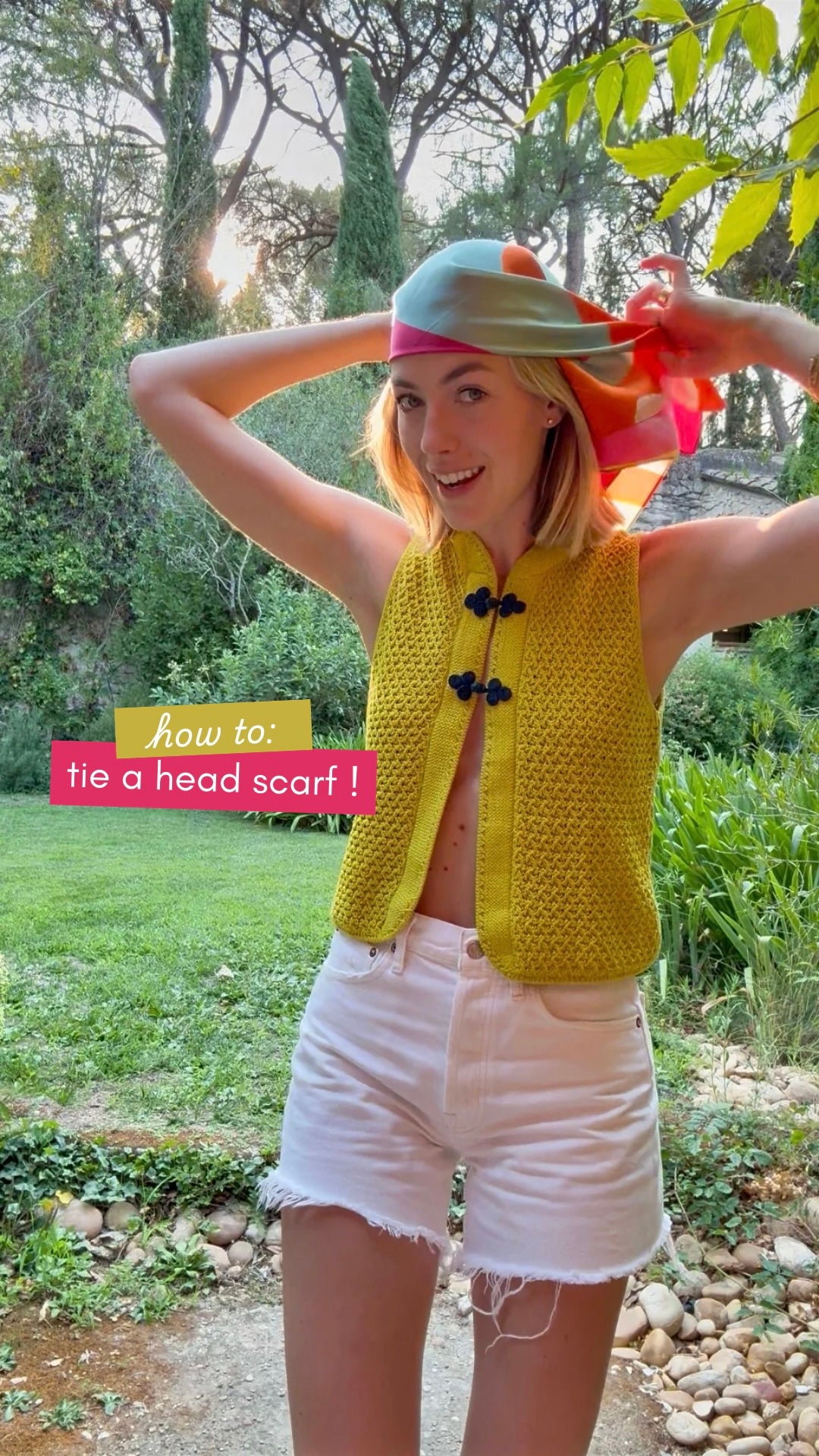 cool-girl headscarf...