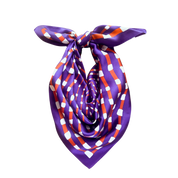 Purple + Orange Scarf