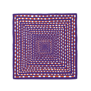 Purple + Orange Scarf