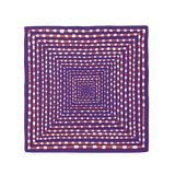 Purple + Orange Scarf