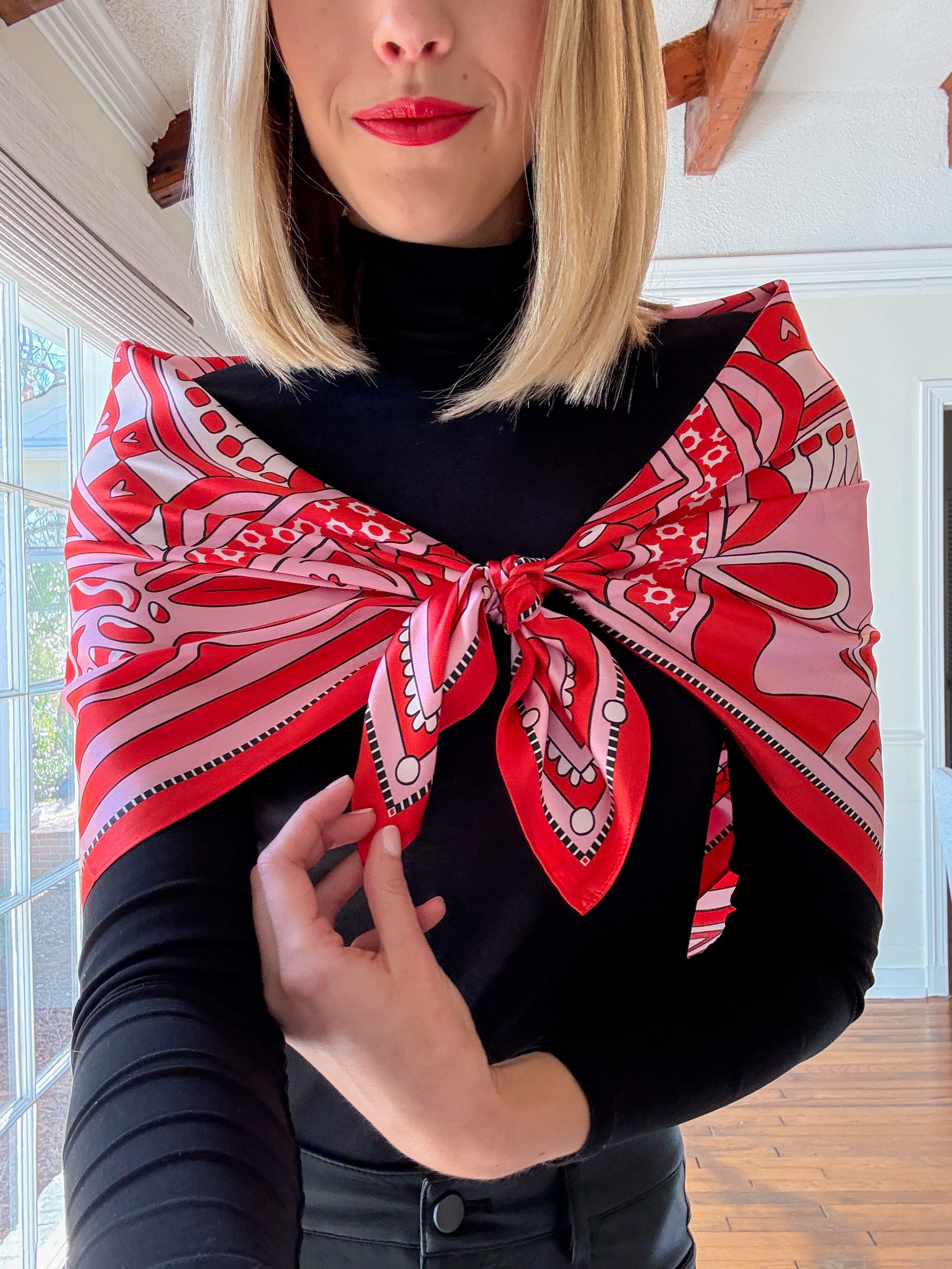 Queen of Hearts Scarf