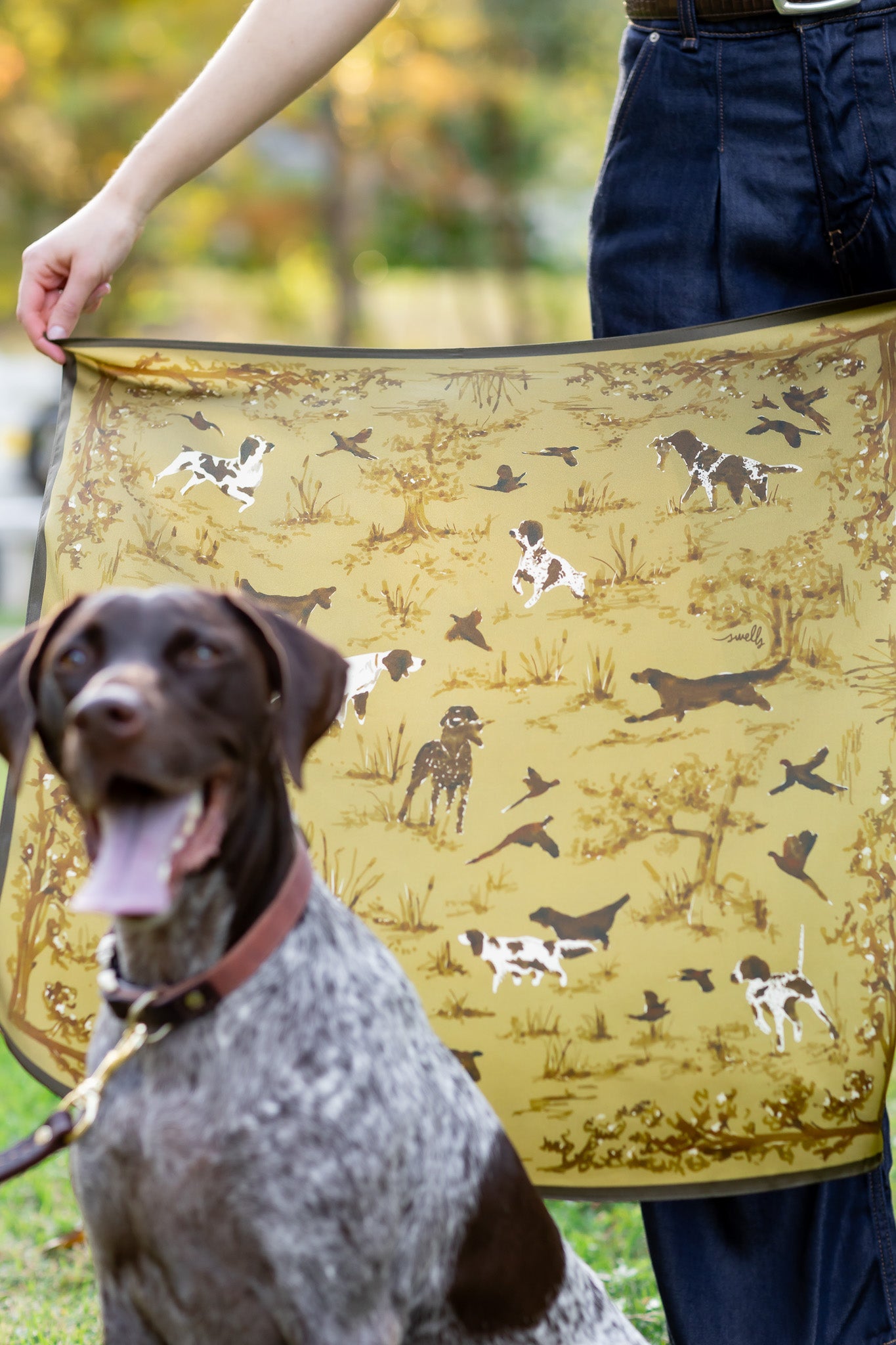 Bird Dog Scarf - Preorder