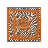 Burnt Orange + Grey Scarf