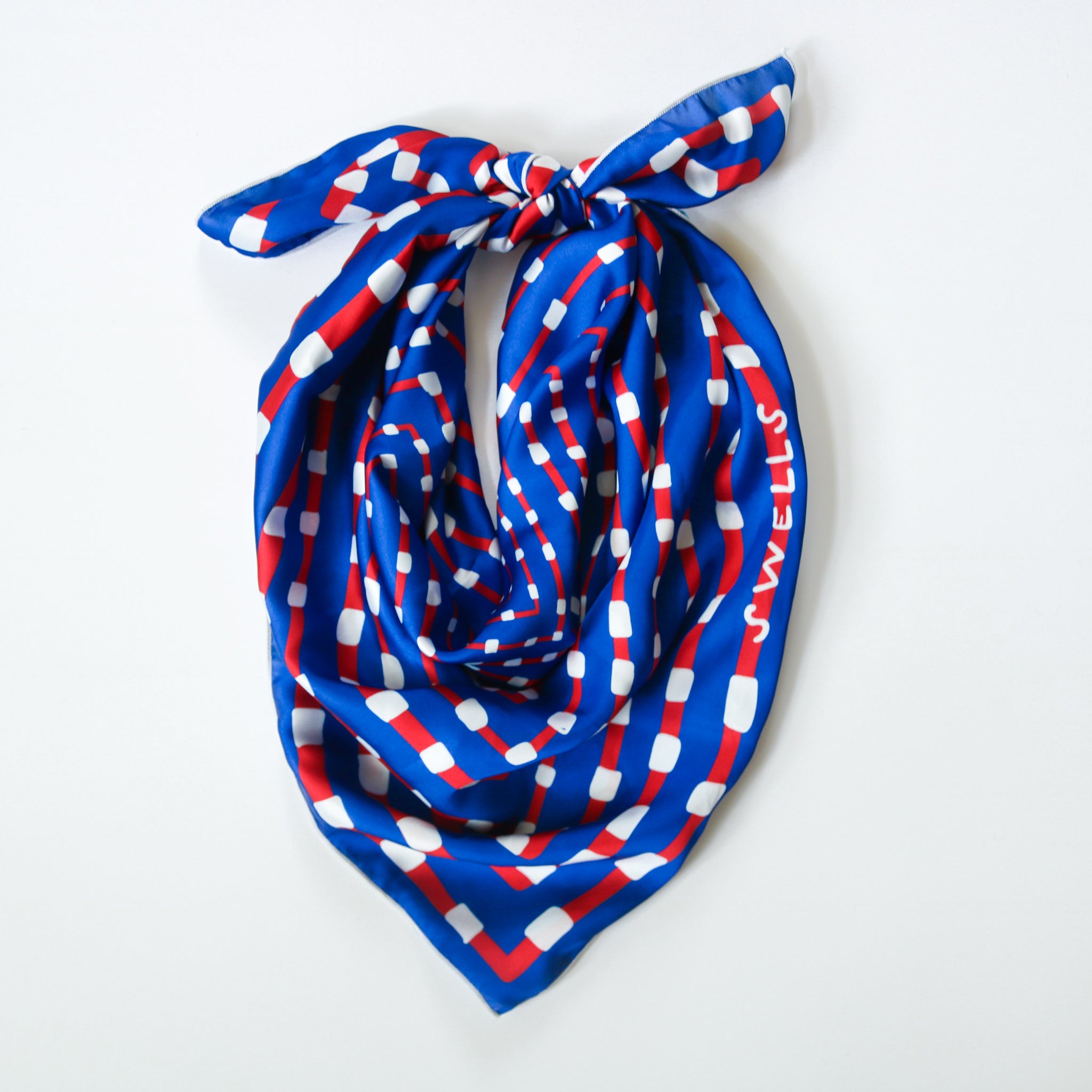 Red + Navy Gameday Scarf